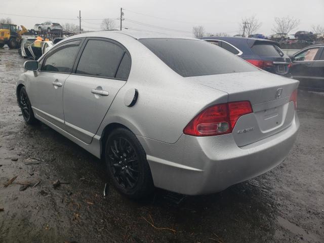 2HGFA165X7H313810 - 2007 HONDA CIVIC LX SILVER photo 2