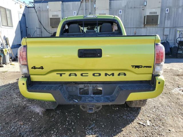 3TYCZ5AN2NT102273 - 2022 TOYOTA TACOMA DOUBLE CAB GREEN photo 6