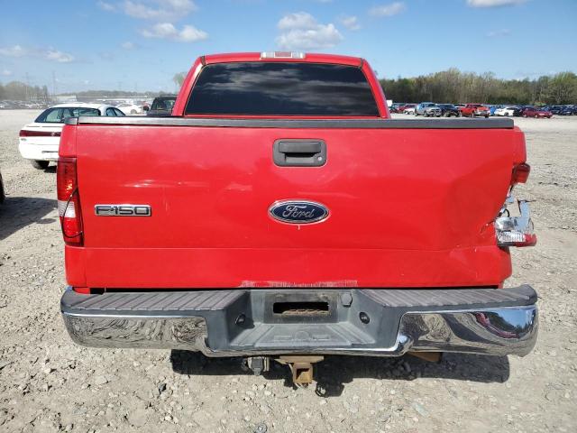 1FTRX12W64NA67852 - 2004 FORD F150 RED photo 6