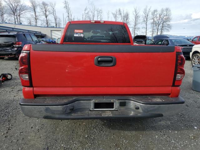 3GCEC14X27G250551 - 2007 CHEVROLET SILVERADO C1500 CLASSIC Qırmızı foto 6