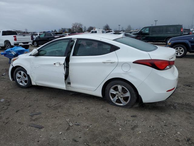 5NPDH4AE0EH489294 - 2014 HYUNDAI ELANTRA SE WHITE photo 2