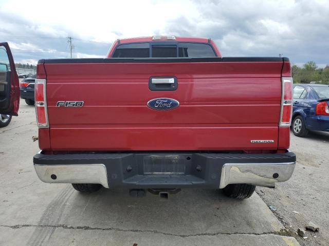 1FTFW1EF4BKD93732 - 2011 FORD F150 SUPERCREW MAROON photo 6