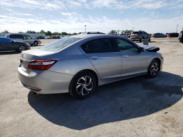 1HGCR2F38HA183526 - 2017 HONDA ACCORD LX SILVER photo 3