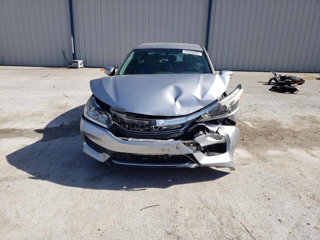 1HGCR2F38HA183526 - 2017 HONDA ACCORD LX SILVER photo 5