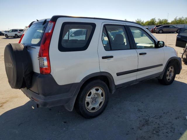 JHLRD78555C049109 - 2005 HONDA CR-V LX WHITE photo 3