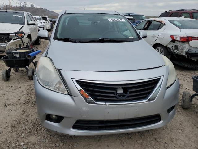 3N1CN7AP6EL862512 - 2014 NISSAN VERSA S SILVER photo 5