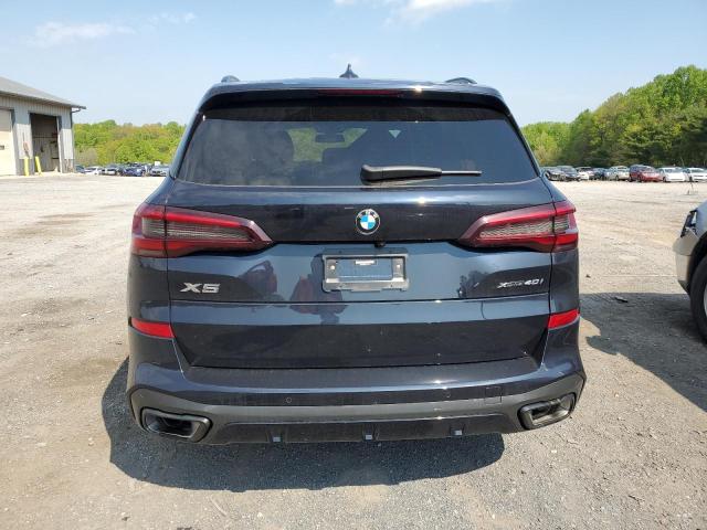 5UXCR6C09P9R12308 - 2023 BMW X5 XDRIVE40I BLACK photo 6