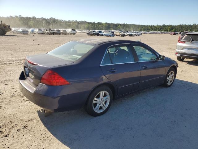 1HGCM56336A082732 - 2006 HONDA ACCORD SE BLUE photo 3