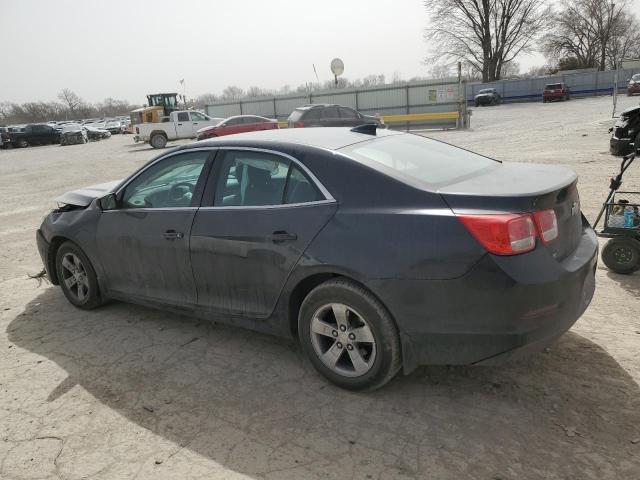 1G11C5SL2FF201039 - 2015 CHEVROLET MALIBU 1LT BLACK photo 2