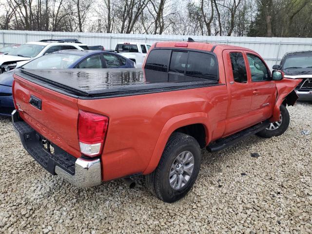 5TFSX5EN7GX040549 - 2016 TOYOTA TACOMA ACCESS CAB Қызғылт сары фото 3