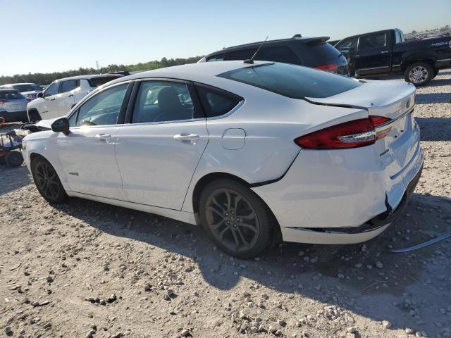 3FA6P0LU1JR116514 - 2018 FORD FUSION SE HYBRID WHITE photo 2