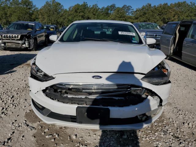 3FA6P0LU1JR116514 - 2018 FORD FUSION SE HYBRID WHITE photo 5