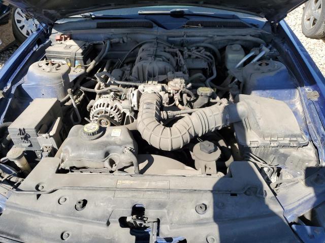 1ZVFT80N165251985 - 2006 FORD MUSTANG BLUE photo 11