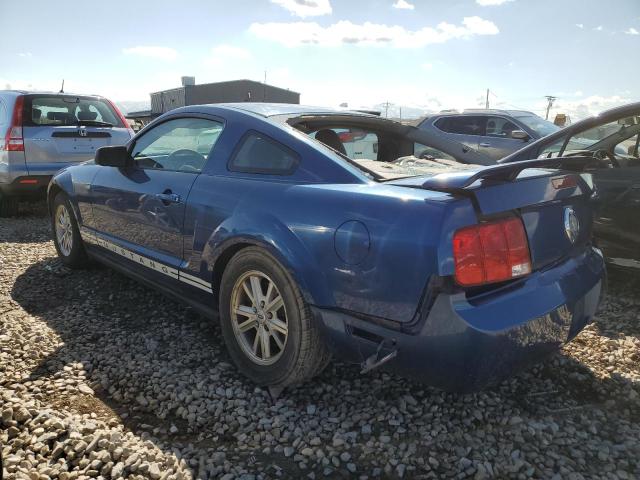 1ZVFT80N165251985 - 2006 FORD MUSTANG BLUE photo 2