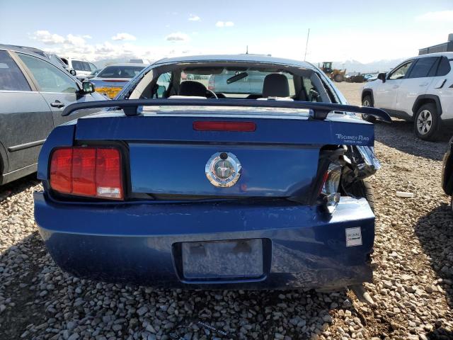 1ZVFT80N165251985 - 2006 FORD MUSTANG BLUE photo 6