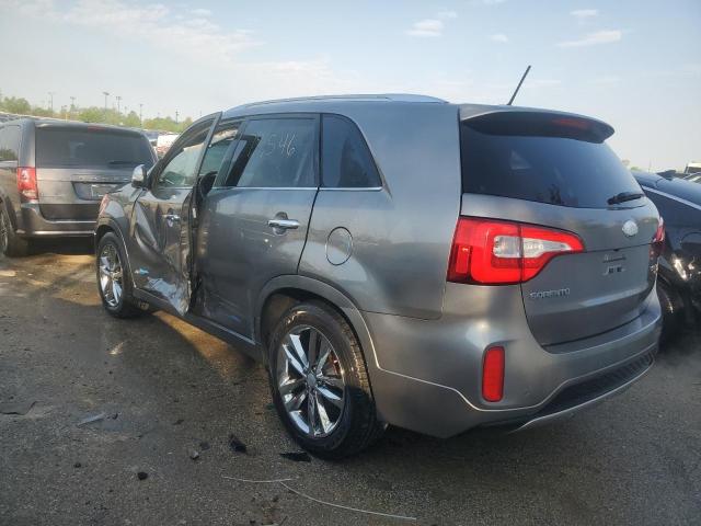 5XYKWDA70EG438481 - 2014 KIA SORENTO SX GRAY photo 2