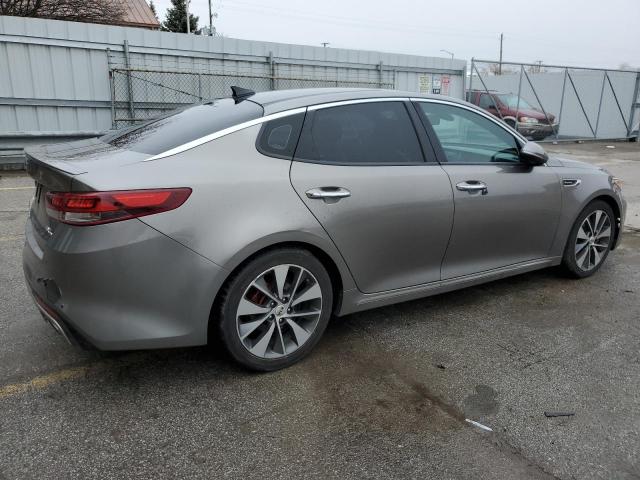 5XXGV4L20GG018561 - 2016 KIA OPTIMA SXL GRAY photo 3