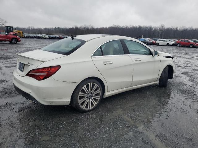 WDDSJ4GB5JN543939 - 2018 MERCEDES-BENZ CLA 250 4MATIC WHITE photo 3