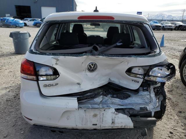 WVWDM7AJ9DW020384 - 2013 VOLKSWAGEN GOLF თეთრი ფოტო 6