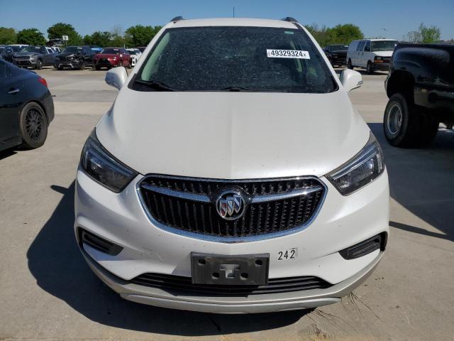 KL4CJASB7HB017497 - 2017 BUICK ENCORE PREFERRED WHITE photo 5