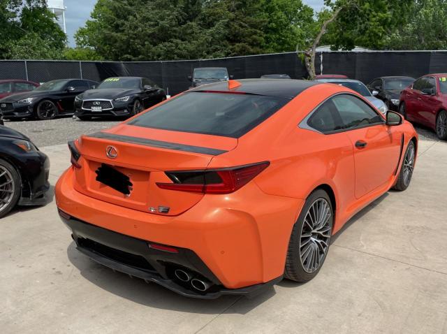 JTHHP5BC1F5000540 - 2015 LEXUS RC-F ORANGE photo 4