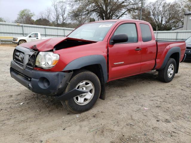 5TEUU4EN6AZ746343 - 2010 TOYOTA TACOMA ACCESS CAB წითელი ფოტო 1