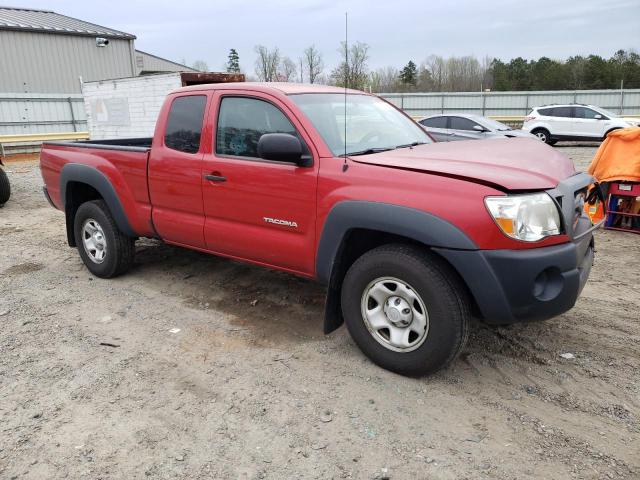 5TEUU4EN6AZ746343 - 2010 TOYOTA TACOMA ACCESS CAB წითელი ფოტო 4