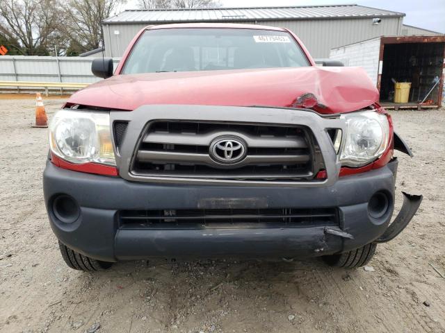 5TEUU4EN6AZ746343 - 2010 TOYOTA TACOMA ACCESS CAB წითელი ფოტო 5