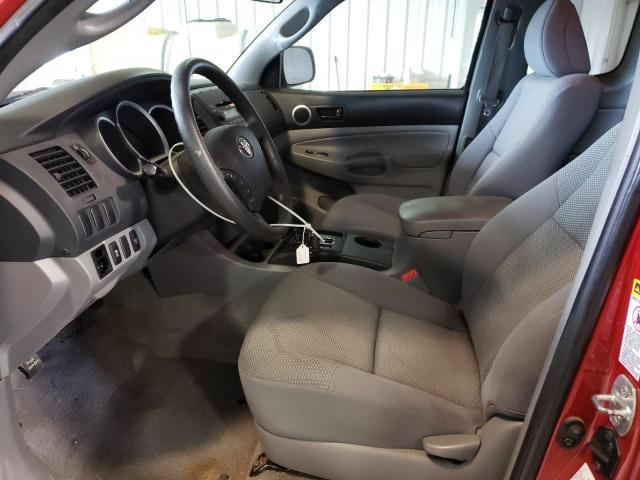 5TEUU4EN6AZ746343 - 2010 TOYOTA TACOMA ACCESS CAB წითელი ფოტო 7