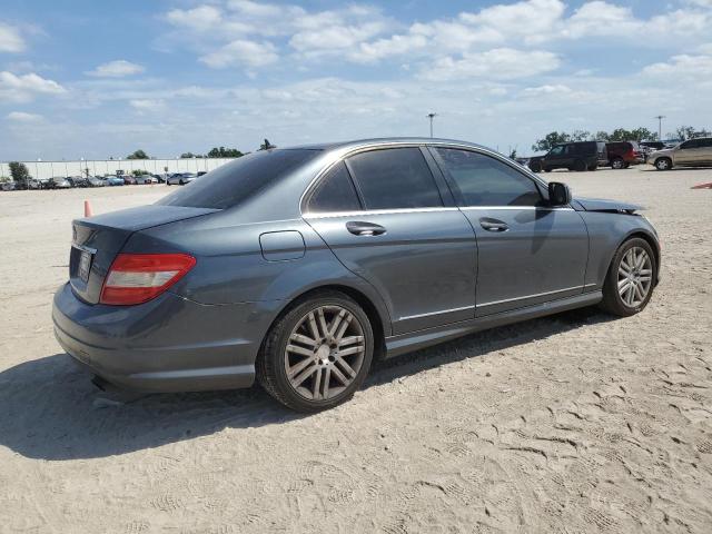 WDDGF54X79R069915 - 2009 MERCEDES-BENZ C 300 GRAY photo 3