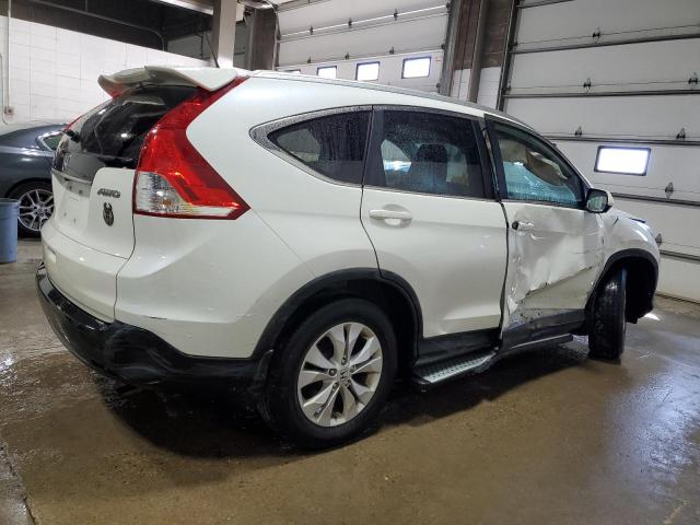 5J6RM4H77DL035671 - 2013 HONDA CR-V EXL WHITE photo 3