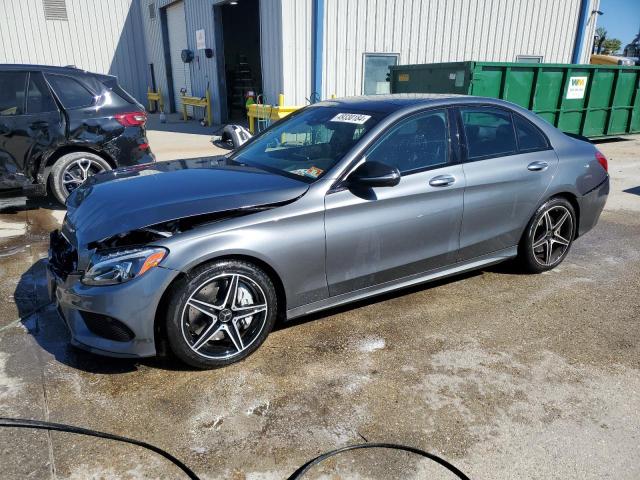 55SWF6EB6HU215156 - 2017 MERCEDES-BENZ C 43 4MATIC AMG GRAY photo 1