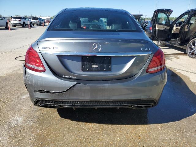 55SWF6EB6HU215156 - 2017 MERCEDES-BENZ C 43 4MATIC AMG GRAY photo 6