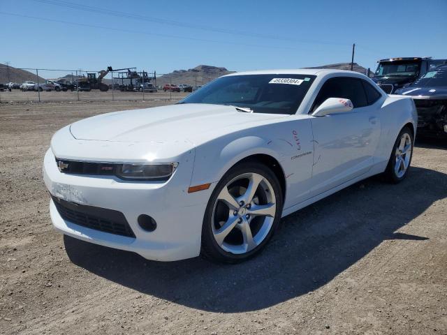 2G1FD1E35F9178288 - 2015 CHEVROLET CAMARO LT WHITE photo 1