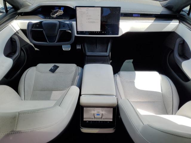 5YJSA1E66MF453717 - 2021 TESLA MODEL S WHITE photo 8