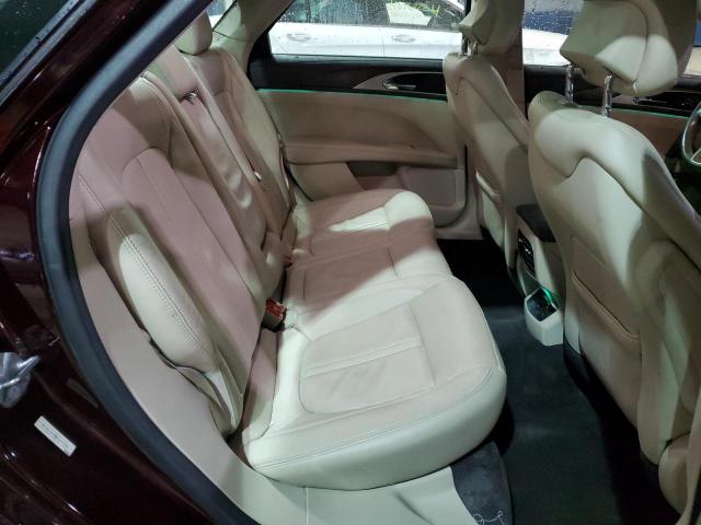 3LN6L5E98HR609320 - 2017 LINCOLN MKZ RESERVE ბურგუნდია ფოტო 10