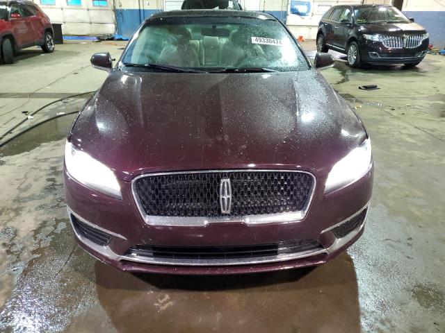 3LN6L5E98HR609320 - 2017 LINCOLN MKZ RESERVE ბურგუნდია ფოტო 5