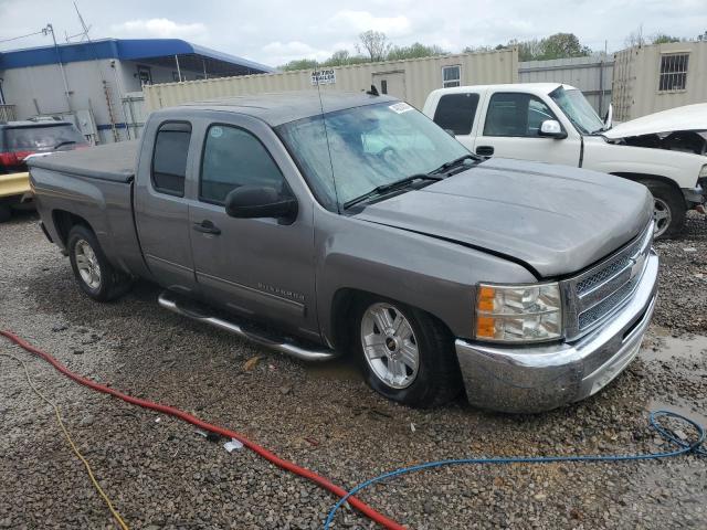 1GCRCSE09DZ139337 - 2013 CHEVROLET SLVRD C1500 LT GRAY photo 4