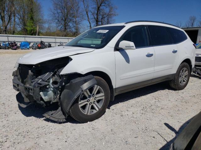 1GNKRHKDXGJ300184 - 2016 CHEVROLET TRAVERSE LT WHITE photo 1