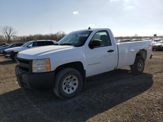 1GCEK14078E139573 - 2008 CHEVROLET SILVERADO K1500 WHITE photo 1