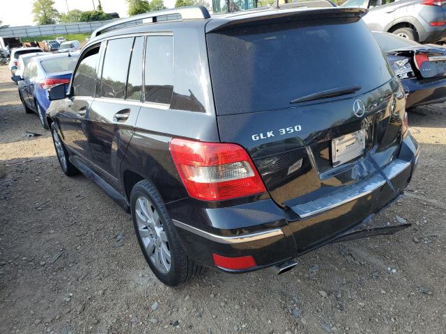 WDCGG8HB1AF376679 - 2010 MERCEDES-BENZ GLK 350 4MATIC BLACK photo 2