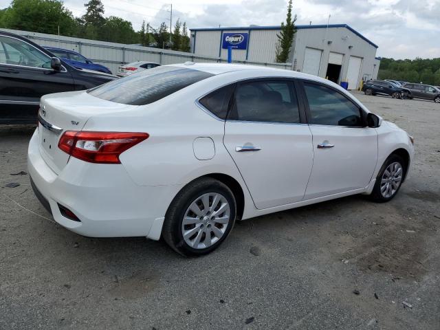 3N1AB7AP5HL717854 - 2017 NISSAN SENTRA S WHITE photo 3