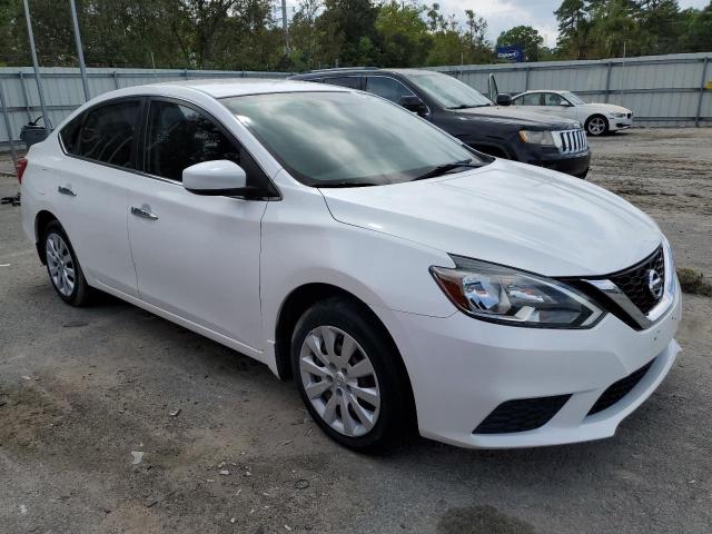 3N1AB7AP5HL717854 - 2017 NISSAN SENTRA S WHITE photo 4