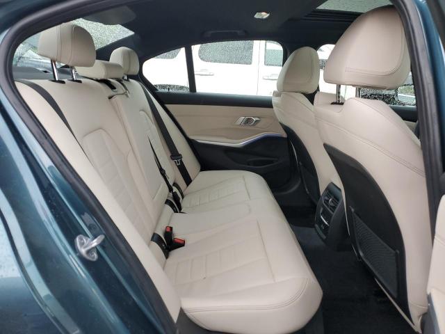 3MW5R7J02M8B58822 - 2021 BMW 330XI Теңіз көгі фото 10