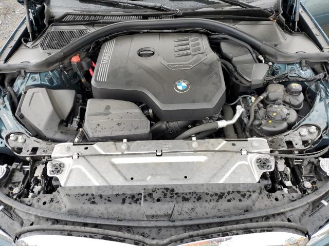 3MW5R7J02M8B58822 - 2021 BMW 330XI Теңіз көгі фото 11