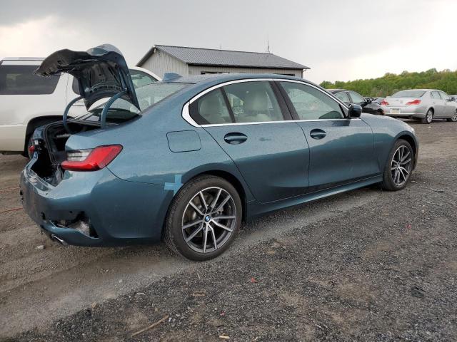 3MW5R7J02M8B58822 - 2021 BMW 330XI Теңіз көгі фото 3