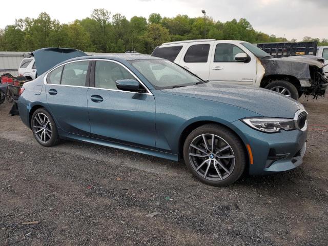 3MW5R7J02M8B58822 - 2021 BMW 330XI Теңіз көгі фото 4