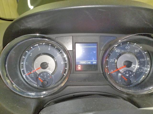 2C4RC1BG3ER127109 - 2014 CHRYSLER TOWN & COU TOURING BLACK photo 9