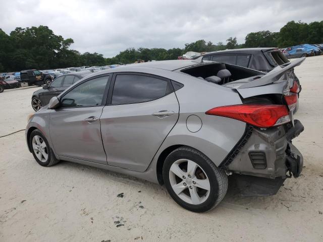 KMHDH4AE7DU906913 - 2013 HYUNDAI ELANTRA GLS SILVER photo 2