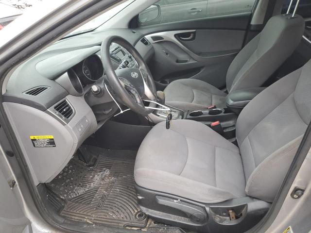 KMHDH4AE7DU906913 - 2013 HYUNDAI ELANTRA GLS SILVER photo 7